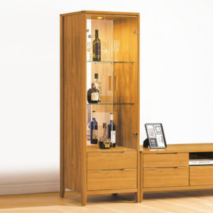 E266-5 米堤本色2.1尺展示櫃