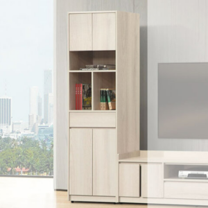 E277-1 卡洛琳北美杉木2尺隔間櫃 短門