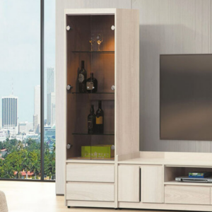 E277-3 卡洛琳北美杉木2*6展示櫃