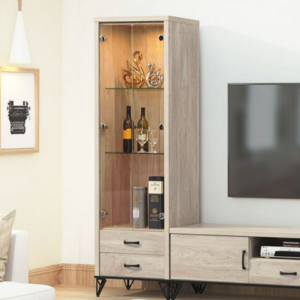 E284-1 白金2尺展示櫃