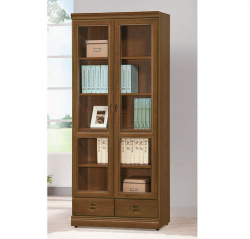 E312-3 樟木皇家3*6尺下抽書櫥