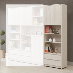 E315-3 緹亞娜2尺書櫃 ⊙活動隔板X3