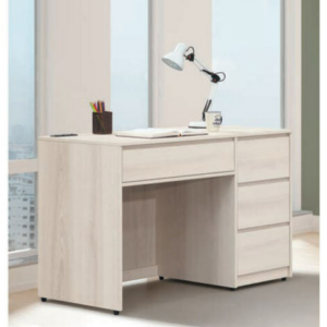 E316-4 卡洛琳北美杉木4尺書桌 ⊙附USB插座