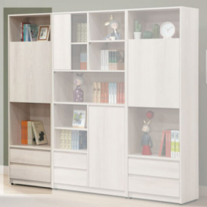 E316-5 卡洛琳北美杉木2尺書櫃 ⊙內附1片活動隔板