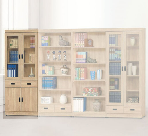 E321-5 法蘭克中抽書櫥