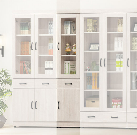 E322-2 鋼刷白中抽1.3尺書櫥