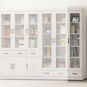 E322-4 鋼刷白下抽1.3尺書櫥