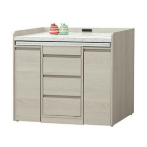 E333-5 緹亞娜3.5尺移動式餐櫃