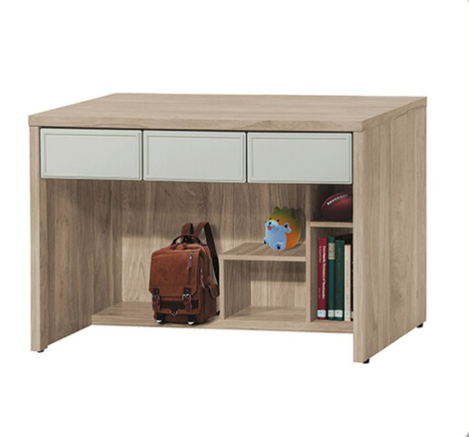 E334-7  太空漫步年輪4尺三抽書桌