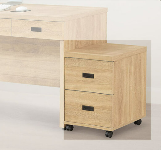 E338-3 法蘭克二抽活動櫃