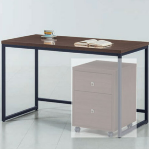 E340-9 格瑞書桌 胡桃色