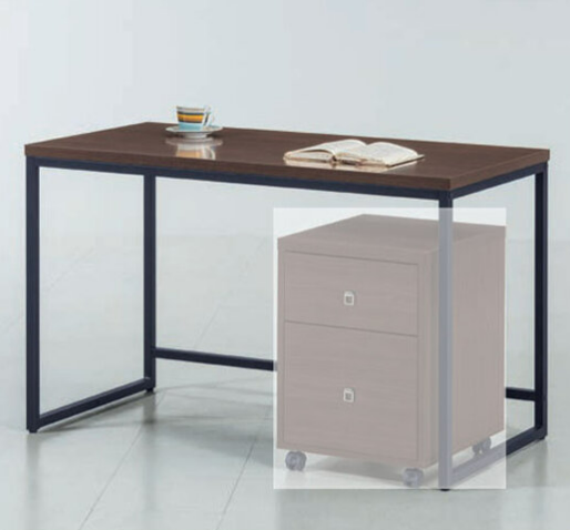 E340-9 格瑞書桌 胡桃色