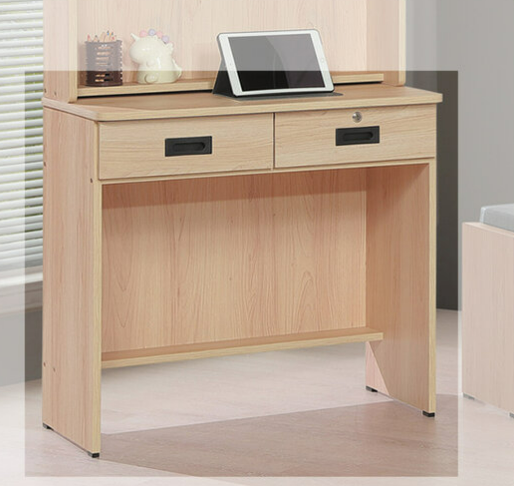 E346-7 秋楓木2.6尺書桌 下座