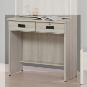 E346-9 白雲杉(鄉村白)2.6尺書桌 下座