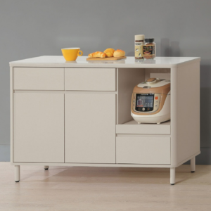 E355-5 曼尼亞4尺餐櫃下座 岩板