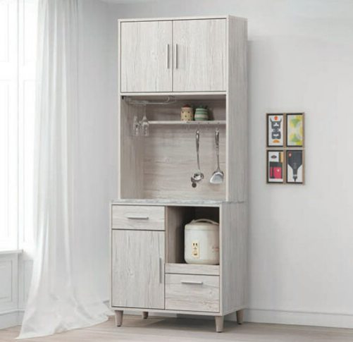 E357-1 迪奧2.7尺餐櫃 單門 全組