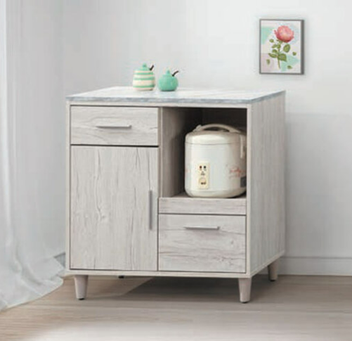 E357-3 迪奧2.7尺單門餐櫃下座