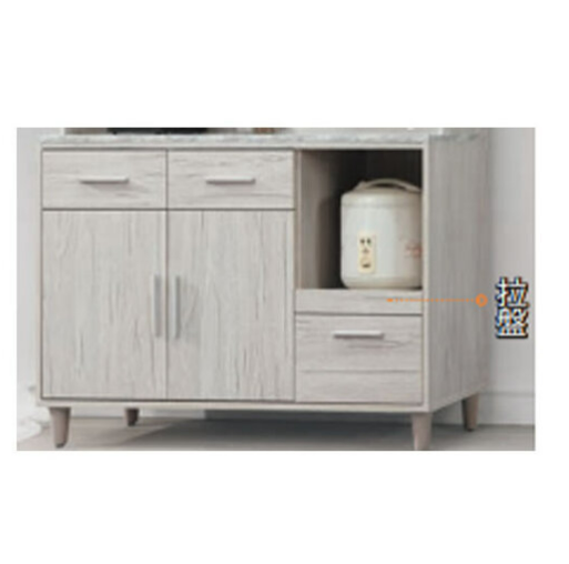 E357-5 迪奧4尺餐櫃下座