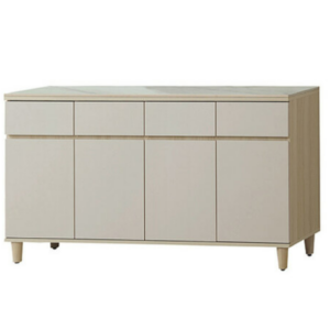 E358-3 艾薇拉5尺岩板餐櫃下座 ⊙隔板2片、