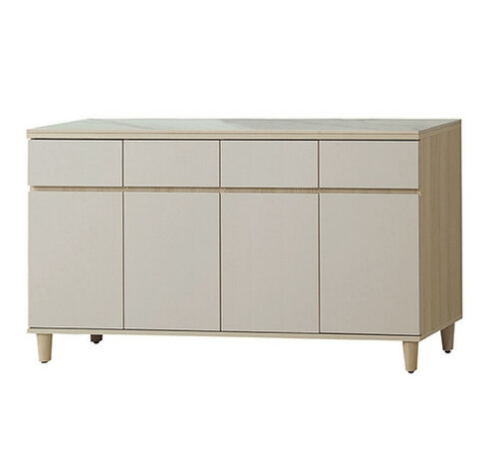 E358-3 艾薇拉5尺岩板餐櫃下座 ⊙隔板2片、