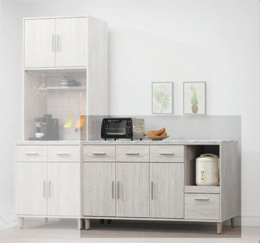 E357-8 迪奧5.3尺餐櫃下座