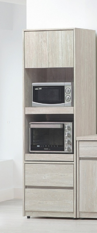 E359-1 鄉村白榆木2尺高電器櫃