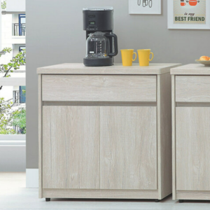 E359-5 鄉村白榆木2.7尺餐櫃