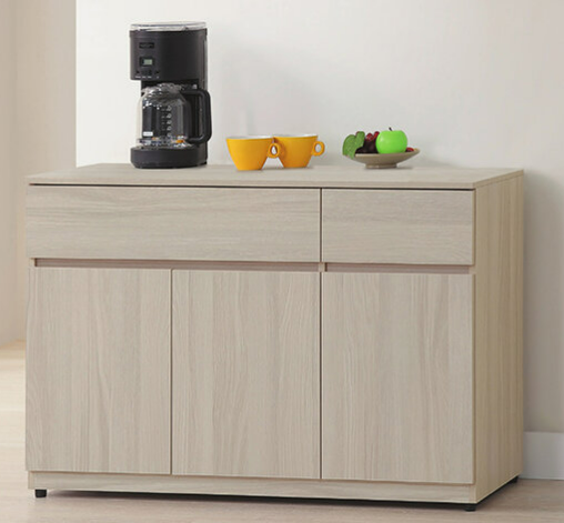 E360-4 米倫4尺餐櫃 含岩板