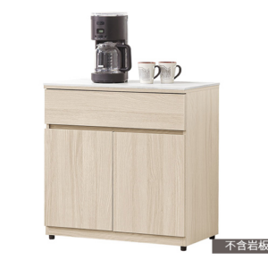 E360-7 米倫2.7尺餐櫃 木面