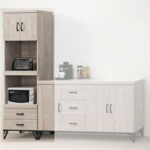 E368-1 白金2*6尺電器收納櫃