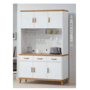 E373-3 寶格麗4尺餐櫃 全組