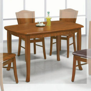 E386-3 小法式柚木餐桌