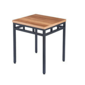 E397-3 胡桃2*2桌 烤黑砂 ⊙台灣製造