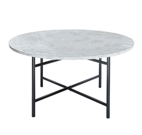 E400-14 大理石4尺圓桌 ⊙剪刀腳、 ⊙不含轉皿、