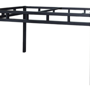 E404-9 2*2桌腳 3/MM黑色噴砂 