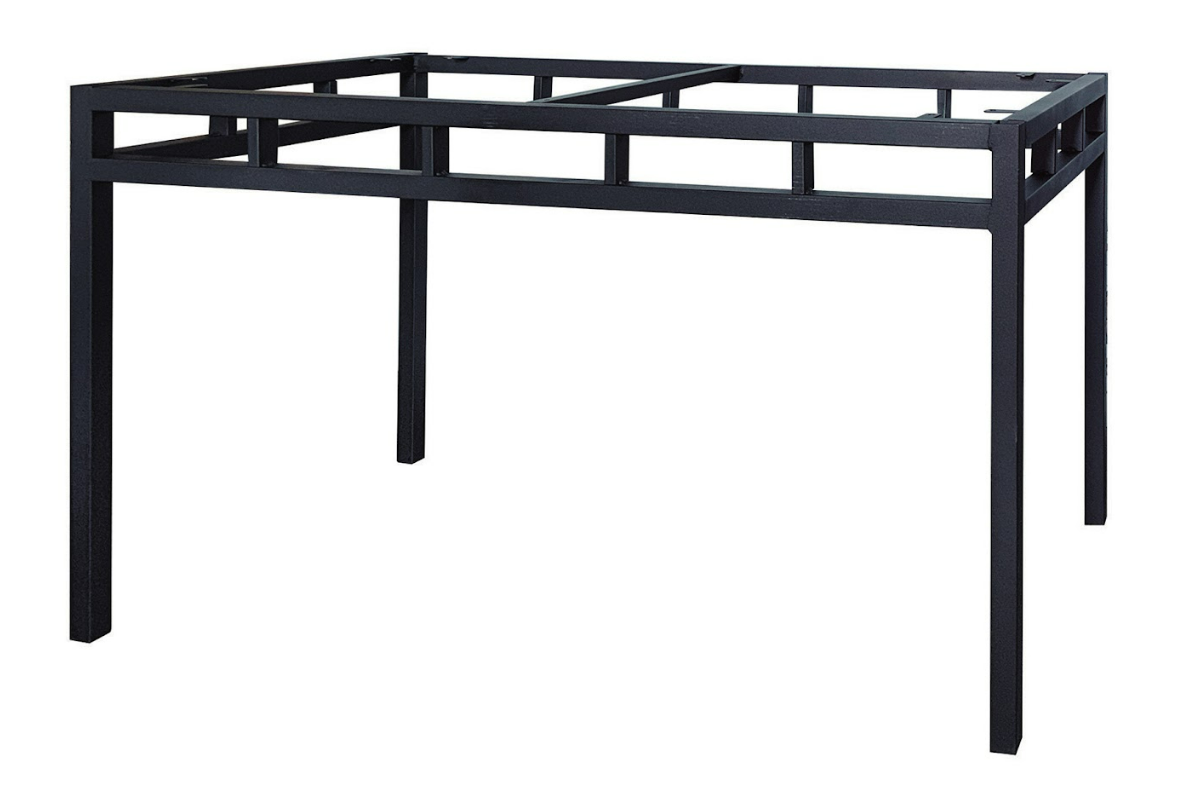 E404-9 2*2桌腳 3/MM黑色噴砂 