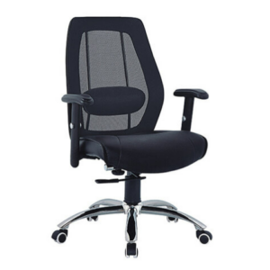 E422-2 C2128A網布辦公椅電鍍腳、