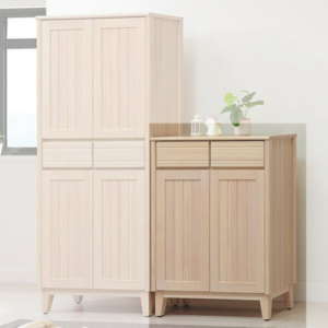 E433-2 米樂實木洗白2.7尺鞋櫃