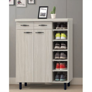 E442-4 米蘭現代白雪杉3尺鞋櫃