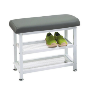 E449-10 S60鞋凳 烤白 灰 DIY 自行組裝