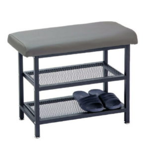 E449-11 S60鞋凳 烤黑 灰