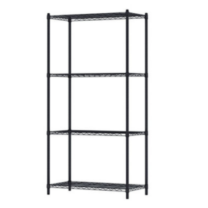 E454-1 黑色輕型四層架