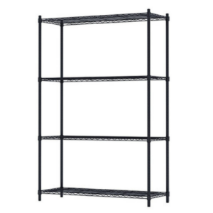 E454-2 黑色輕型四層架