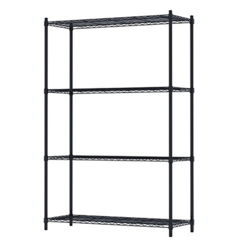 E454-2 黑色輕型四層架