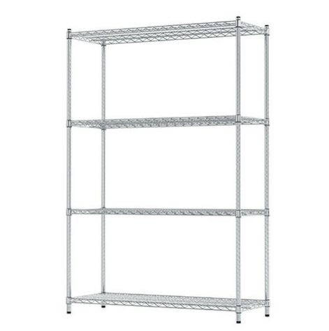 E454-3 電鍍重型四層架