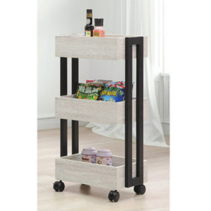 E454-7 鄉村白榆木活動櫃