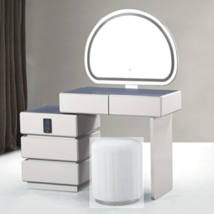 C630-6 8112化粧台+側櫃 ⊙含鏡、不含椅子