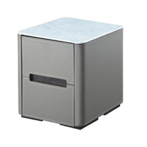 C797-1 A85馬鞍皮床頭櫃