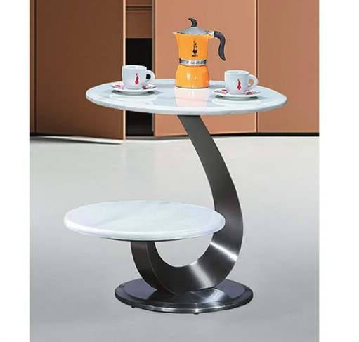 C800-1 A20雙層小圓几 含石面