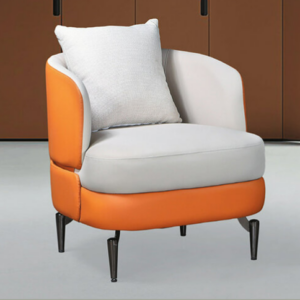 C731-1 25802休閒椅 雙色橙